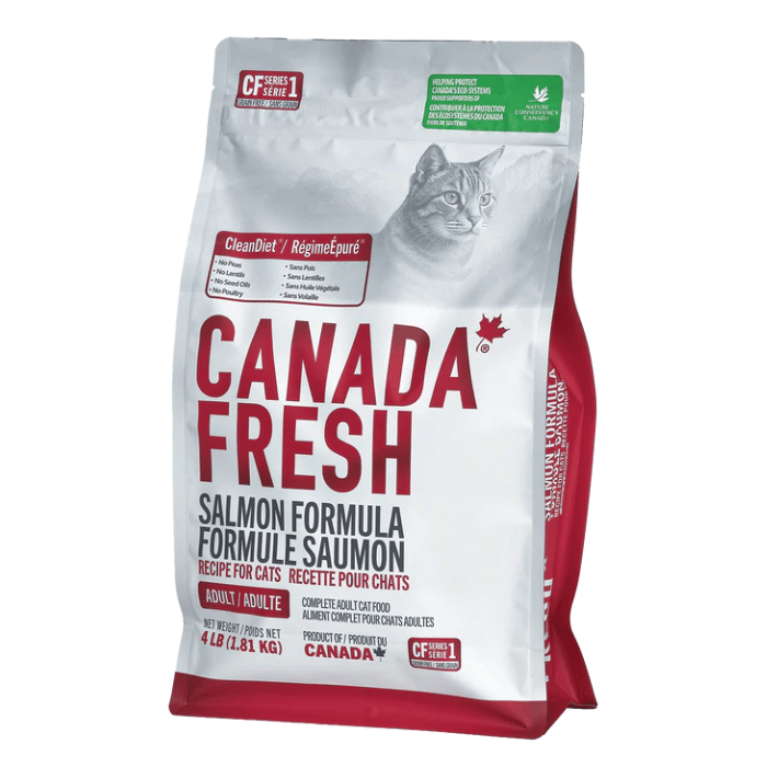 PetKind nourriture chat Nourriture pour chats Canada Fresh CF1 saumon sans grains Nourriture pour chats Canada Fresh CF1 saumon sans grains