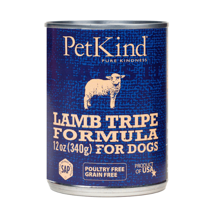 PetKind nourriture humide 13oz Nourriture Humide PetKind Agneau une protéine animale Nourriture Humide PetKind Agneau une protéine animale