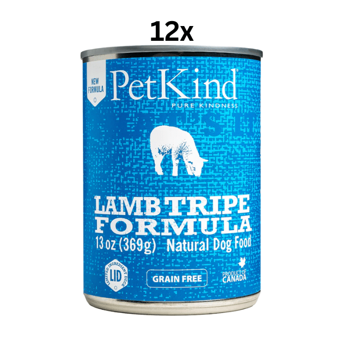 PetKind nourriture humide 12x13oz Nourriture Humide PetKind tripes d'agneau Nourriture Humide PetKind tripes d'agneau