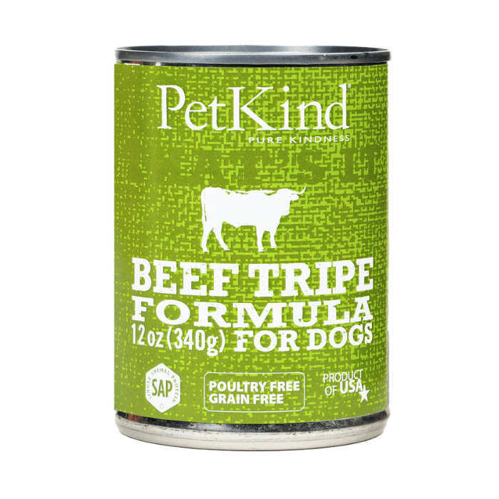 PetKind nourriture humide 13oz Nourriture Humide PetKind Tripes de boeuf Nourriture Humide PetKind Tripes de boeuf