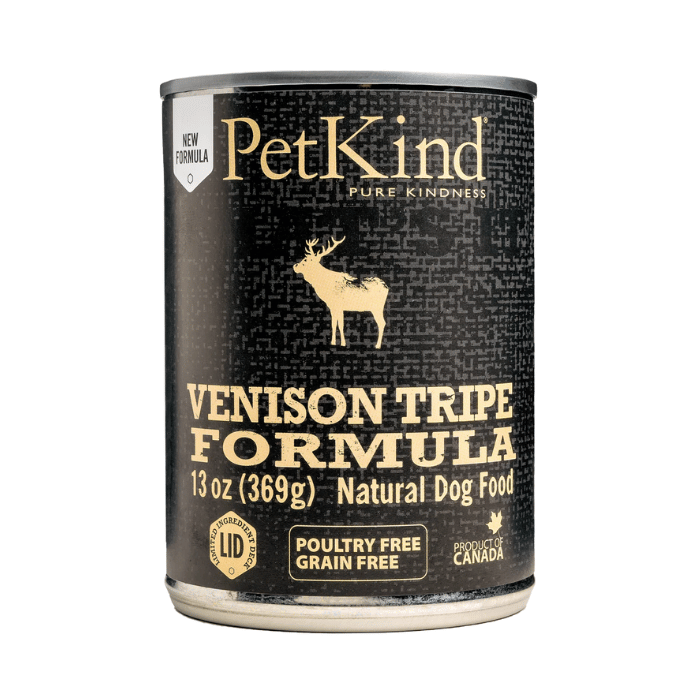 PetKind nourriture humide 13oz Nourriture Humide PetKind Venaison et tripes vertes 13oz Nourriture Humide PetKind Venaison et tripes vertes 13oz