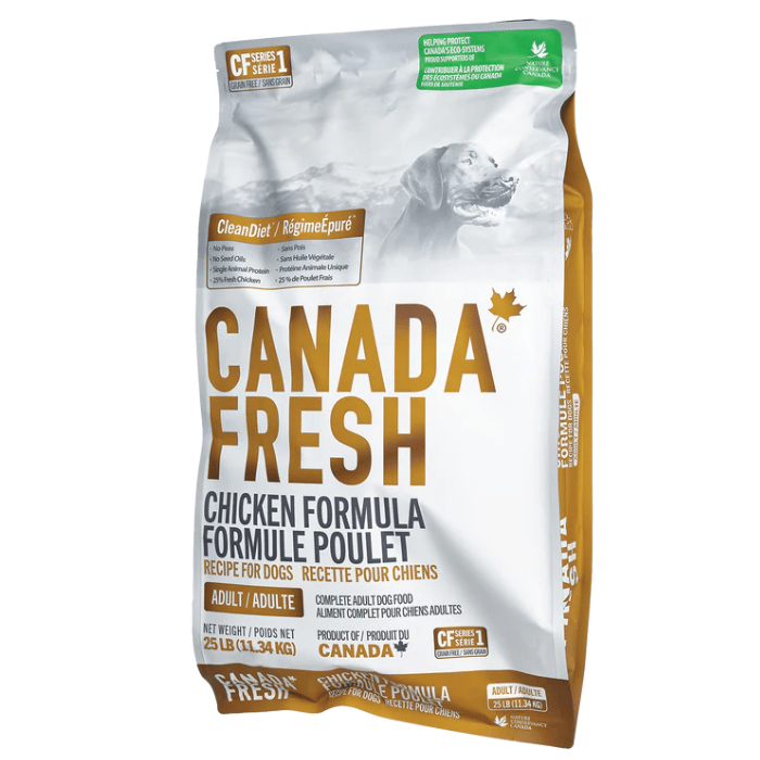 PetKind nourriture 6 lbs Nourriture pour chien Canada Fresh CF1 au poulet Nourriture pour chien Canada Fresh CF1 au poulet