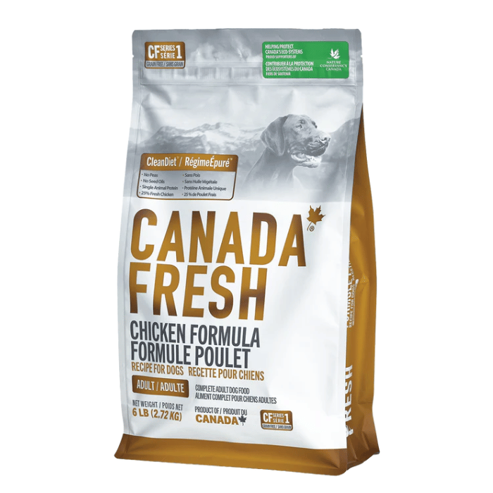 PetKind nourriture 6 lbs Nourriture pour chien Canada Fresh CF1 au poulet Nourriture pour chien Canada Fresh CF1 au poulet