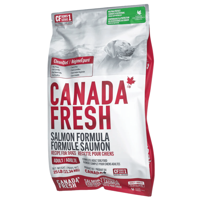 PetKind nourriture 25 lbs Nourriture pour chien Canada Fresh CF1 au saumon Nourriture pour chien Canada Fresh CF1 au saumon