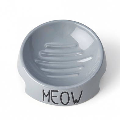 Petrageous bols pour chat Petrageous - Bol inversé Meow pour chat 5'' Petrageous - Bol inversé Meow pour chat 5''