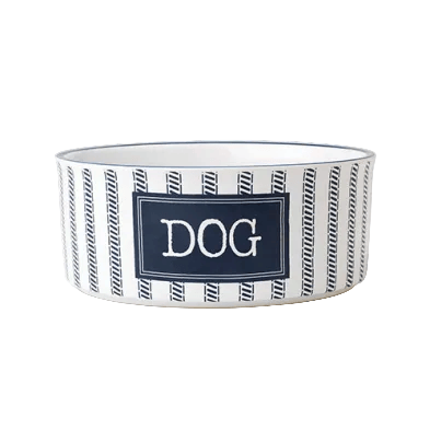 Petrageous bols pour chien 7'' Petrageous - Bol en céramique Country Blue pour chien Petrageous - Bol en céramique Country Blue pour chien