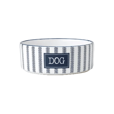 Petrageous bols pour chien 5'' Petrageous - Bol en céramique Country Blue pour chien Petrageous - Bol en céramique Country Blue pour chien
