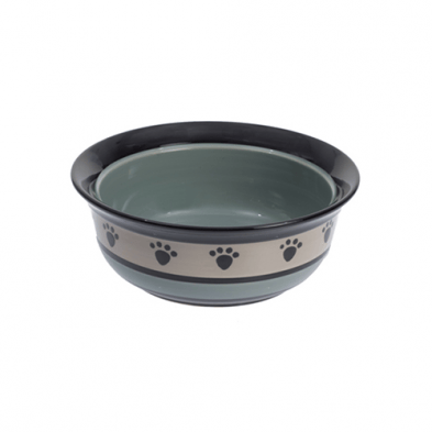 Petrageous bols pour chien 2 tasses Petrageous - Bol en céramique Metro Paws pour chien Petrageous - Bol en céramique Metro Paws pour chien