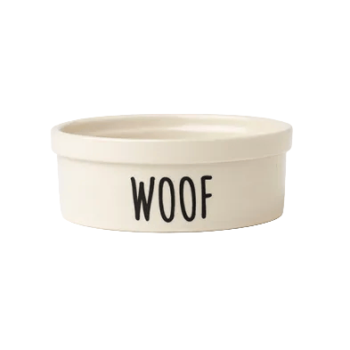 Petrageous bols pour chien Petrageous - Bol Urban 'Woof' pour chien 2 tasses Petrageous - Bol Urban 'Woof' pour chien 2 tasses