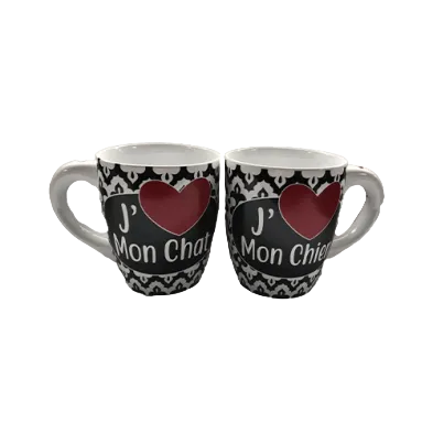 Petrageous tasses Petrageous - Tasse géante «J'Aime Mon Chat» 28 oz Petrageous - Tasse géante «J'Aime Mon Chat» 28 oz