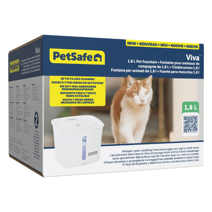 PetSafe fontaine Fontaine Viva sans pompe Pour Animaux De Compagnie - 1.8 Litre - PetSafe pww10-17920 Fontaine Viva sans pompe Pour Animaux De Compagnie - 1.8 Litre - PetSafe pww10-17920