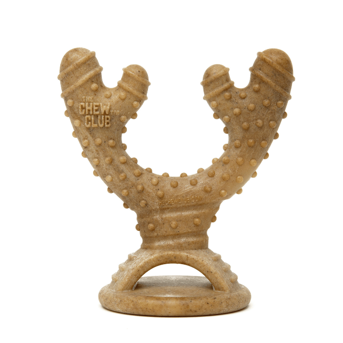 Powerbone Powerbone Jouet à Mâcher Pour Chien, Nylon & Bambou - Bois De Cerf 5.5"