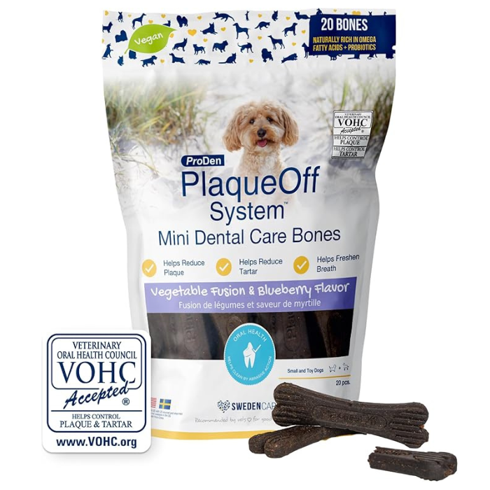 ProDen plaque off Plaque Off Système MINI os soins dentaires pour petits chiens Plaque Off Système MINI os soins dentaires pour petits chiens