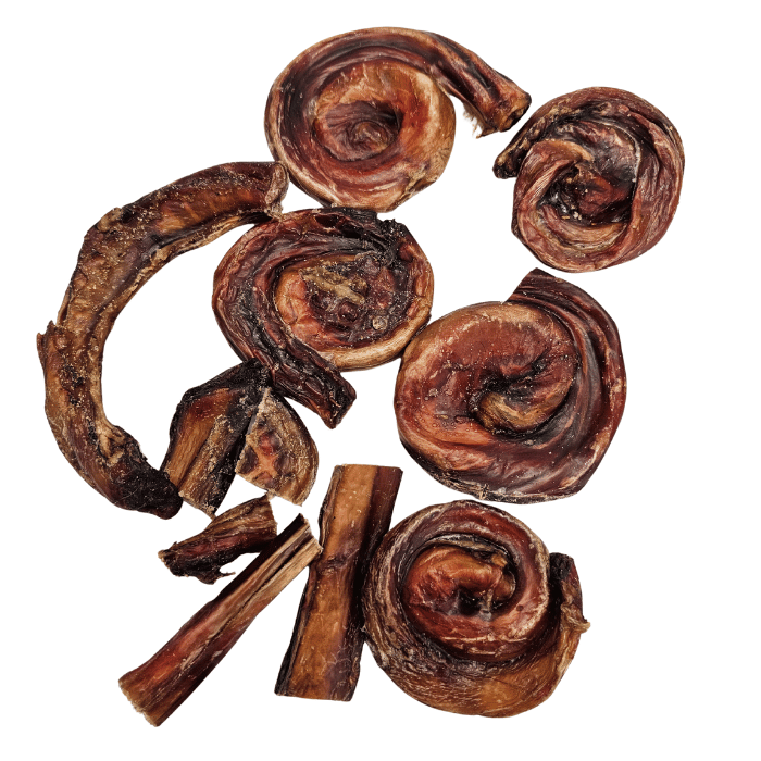 PÜR Evolution Gâteries Retailles imparfaites - Bully sticks Sac de 200g Retailles imparfaites - Bully sticks Sac de 200g