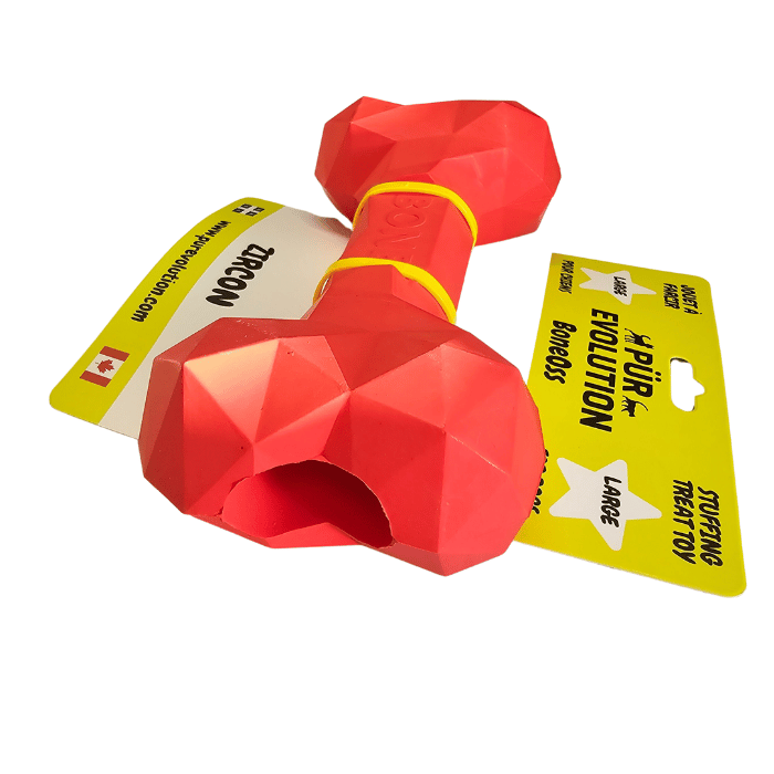 PÜR Evolution Small / Red Jouet pour chiens Boneoss