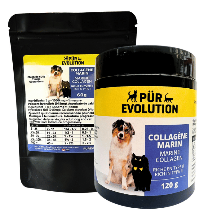 PÜR Evolution supplément Collagène marin pour chiens Collagène marin pour chiens