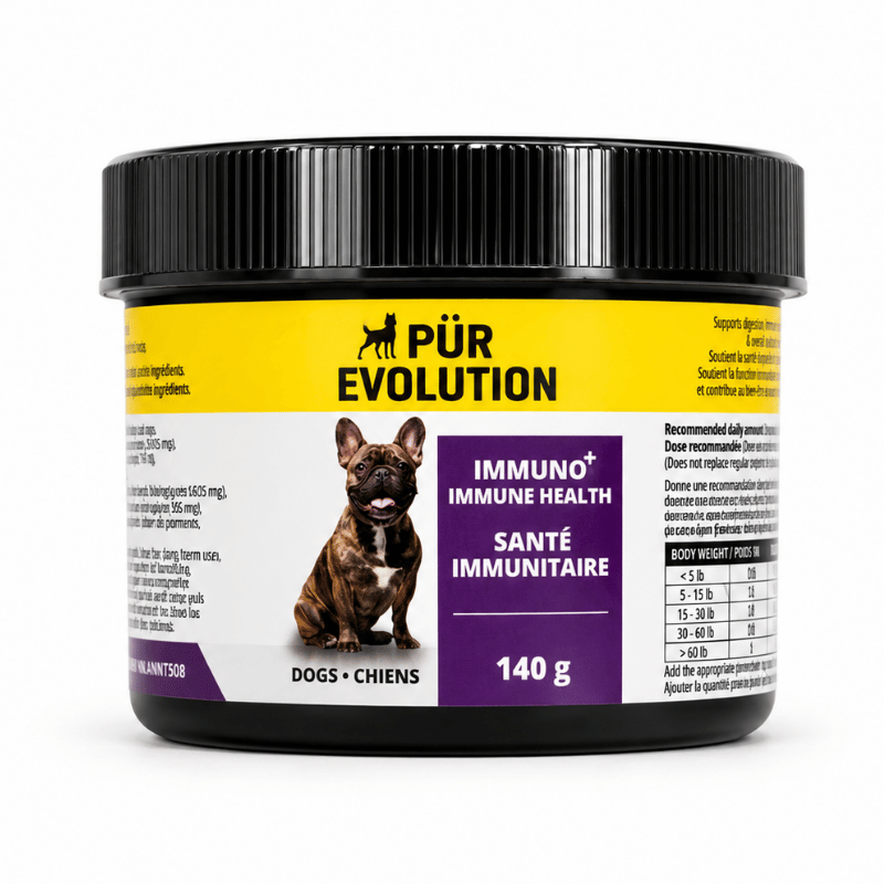 PÜR Evolution supplément PÜR Evolution Immuno+ Santé Immunitaire 140g pour chien PÜR Evolution Immuno+ Santé Immunitaire 140g pour chien