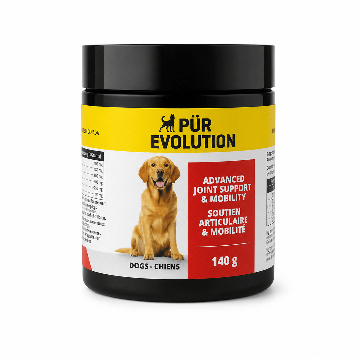 PÜR Evolution Supplément PÜR Evolution - Soutien Articulaire et Mobilité 140g PÜR Evolution - Soutien Articulaire et Mobilité pour Chien | Sherbrooke Canin