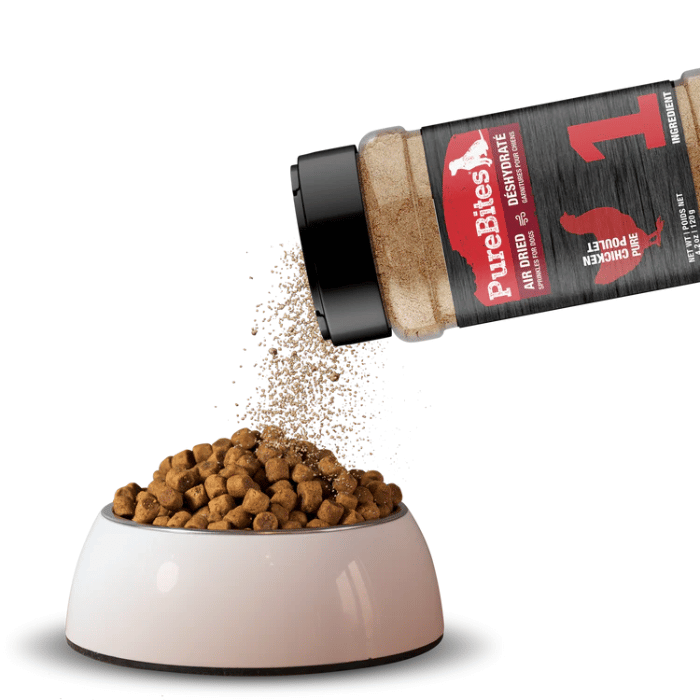 Pure Bites Gâteries Garnitures pour chiens, Poulet 3.5oz Garnitures pour chiens, Poulet 3.5oz