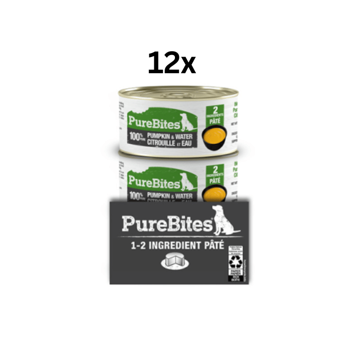 Pure Bites nourriture humide Pâté pour chien, Citrouille 71g Pâté pour chien, Citrouille 71g