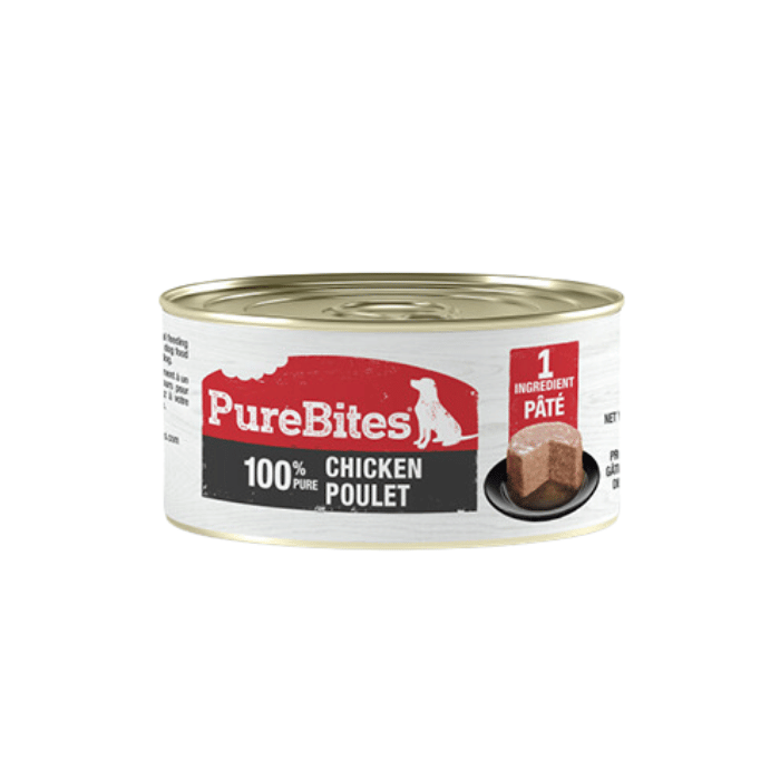 Pure Bites nourriture humide Unité Pâté pour chien Poulet 2.5oz