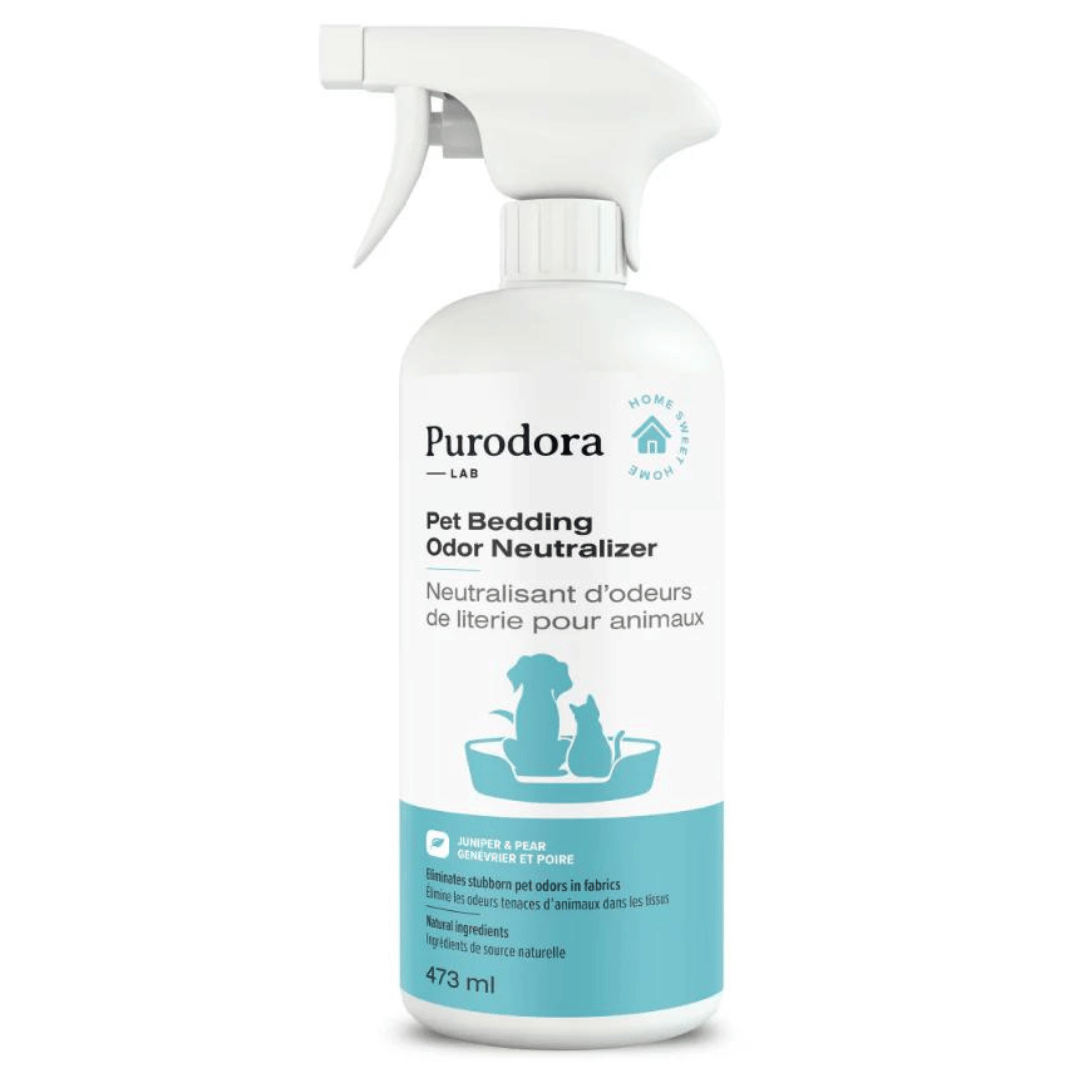 Purodora Lab nettoyant 500ml Neutralisant d’odeurs de literie pour animaux