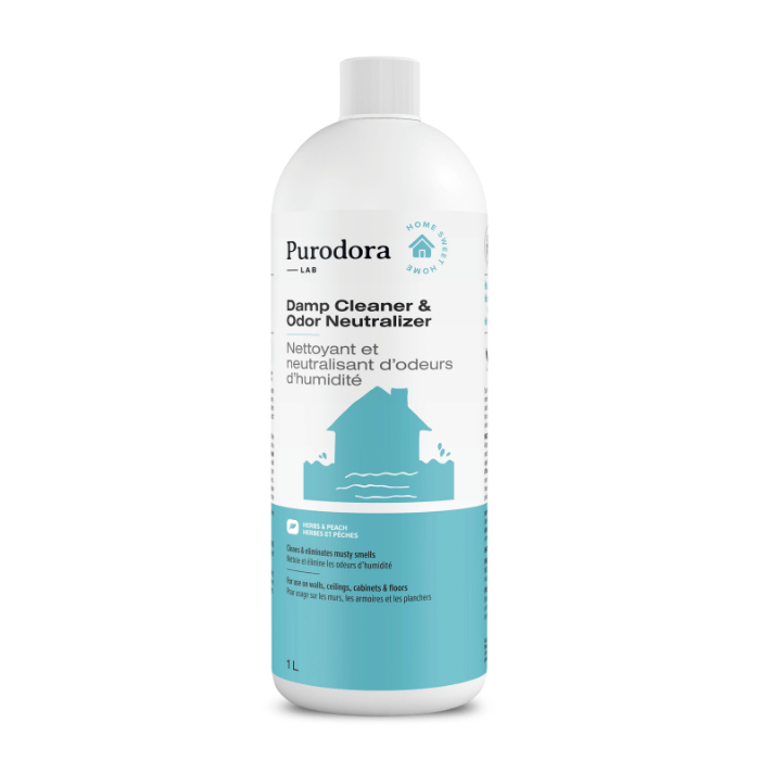 Purodora Lab nettoyant 1 litre Purodora Lab, Neutralisant D'odeurs D'humidité