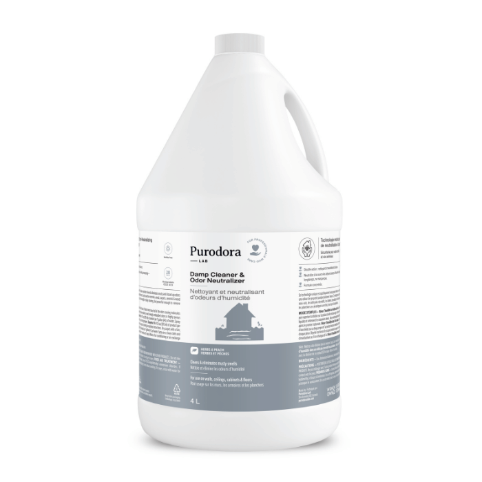 Purodora Lab nettoyant 1 litre Purodora Lab, Neutralisant D'odeurs D'humidité