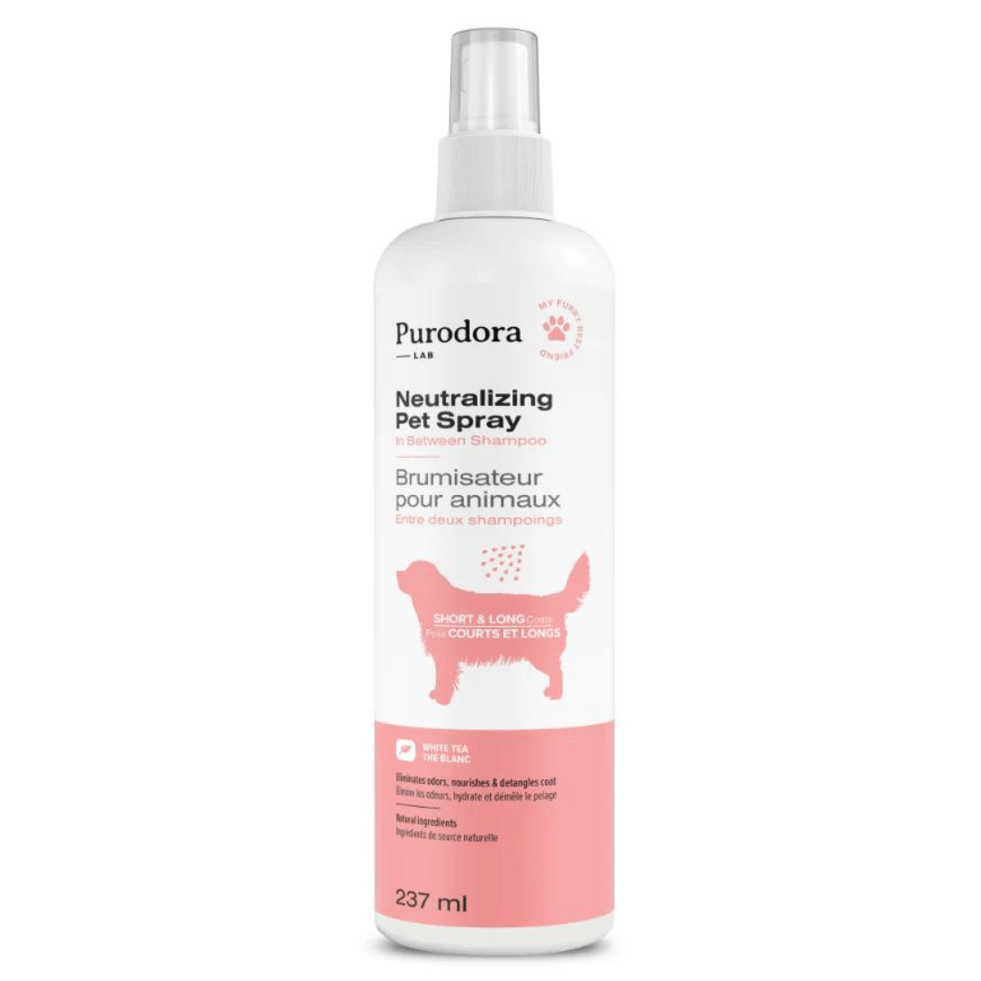 Purodora Lab shampoing Neutralisant d’odeurs pour animaux à poils courts et longs