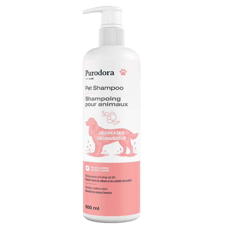Purodora Lab shampoing Purodora Lab - Shampoing dégraisseur pour animaux 500ml Purodora Lab - Shampoing dégraisseur pour animaux 500ml