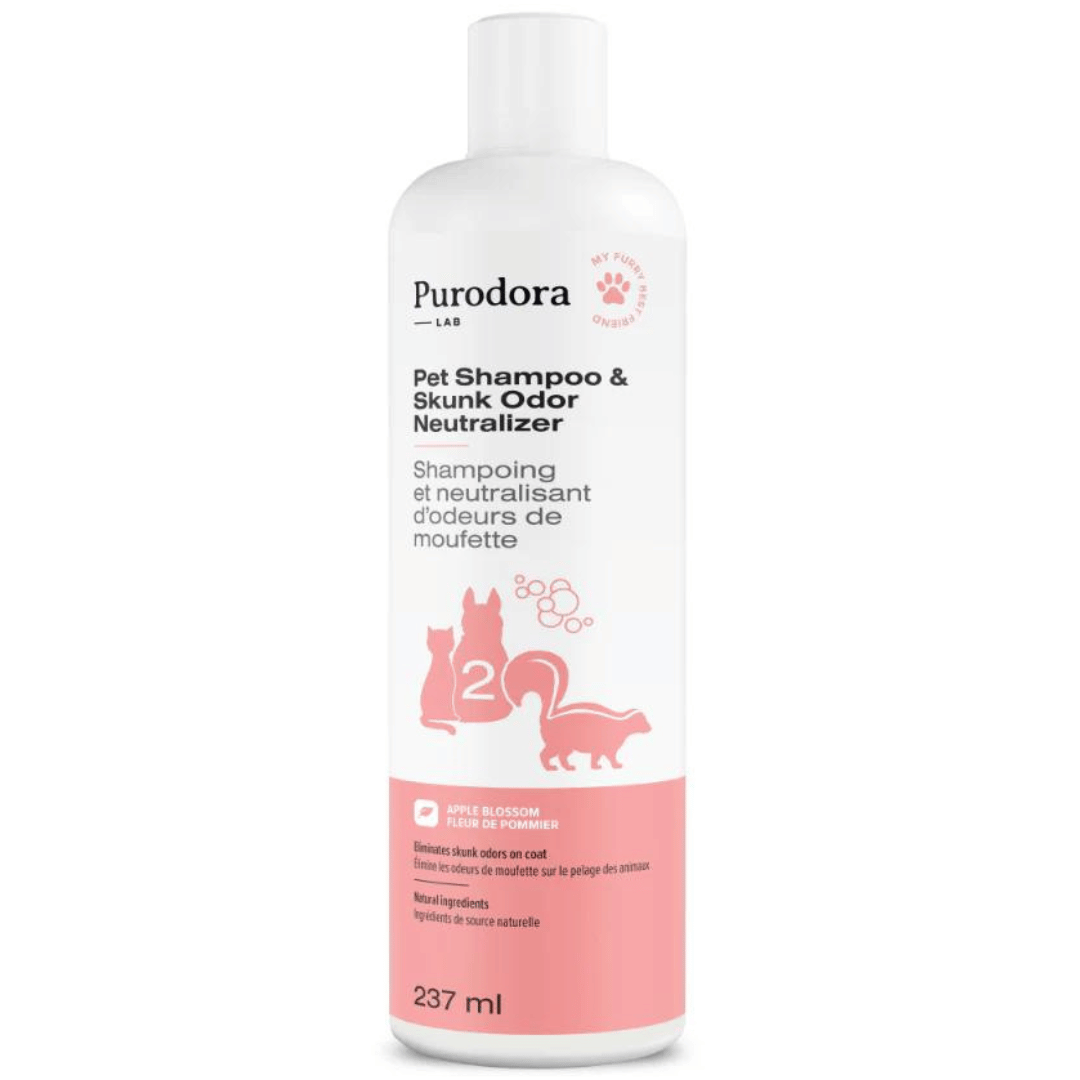 Purodora Lab shampoing Shampoing et neutralisant d’odeurs de moufette