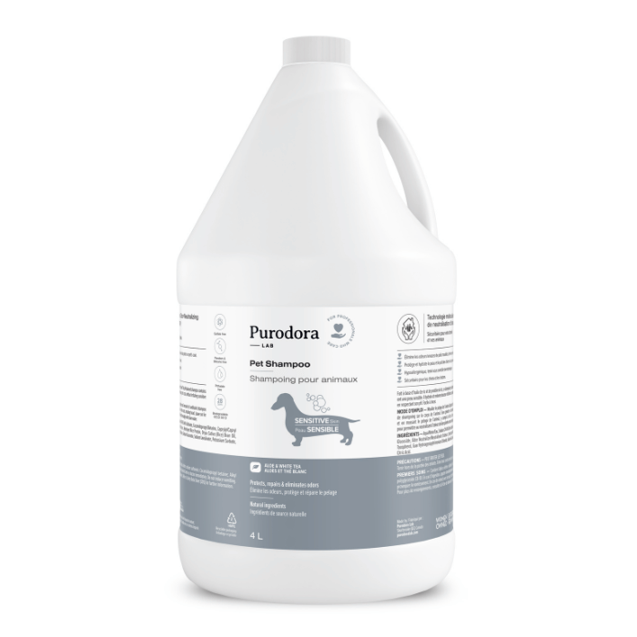 Purodora Lab shampoing 500ml Shampoing pour animaux à la peau sensible
