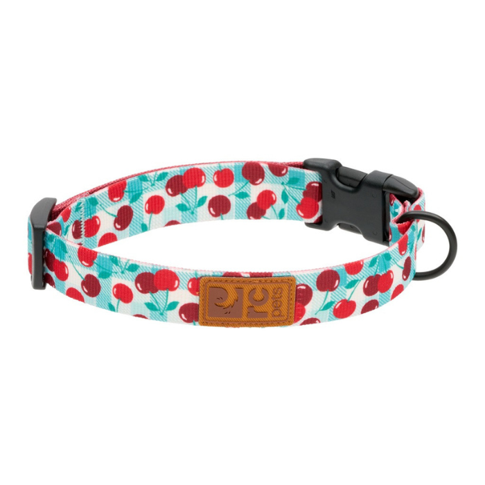 Rc Pets collier Collier à clip écologique pour chien RcPets Buffet cerise Collier à clip écologique pour chien RcPets Buffet cerise