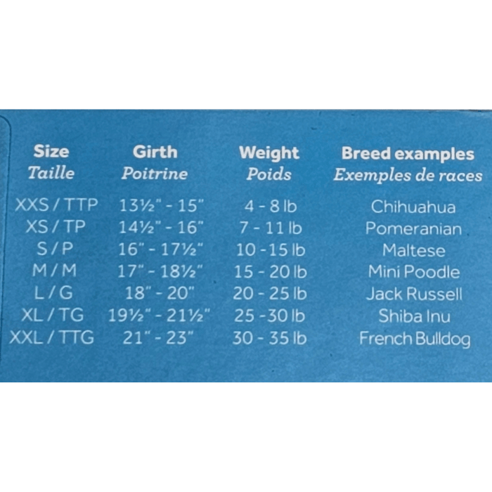 Rc Pets Mulberry / XXS Harnais step-in cirque