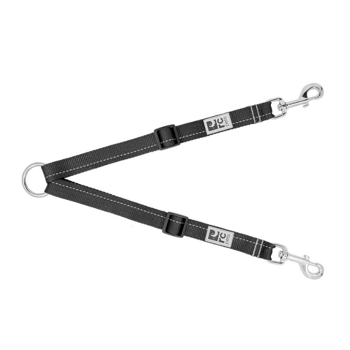 Rc Pets Laisse Coupleur ajustable de base 3/4 - Noir Coupleur ajustable de base 3/4 - Noir