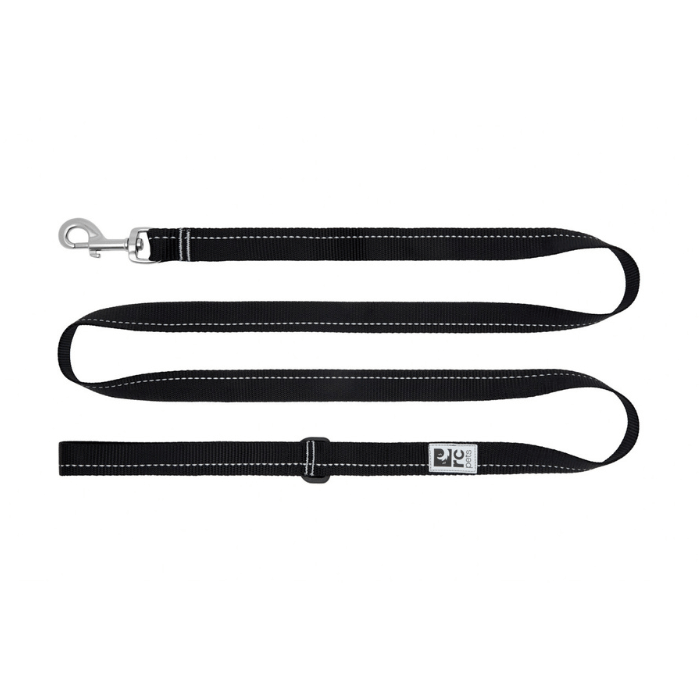 Rc Pets Laisse Black Laisse en nylon de 1&#39;&#39; x 6 pieds Rc Pets