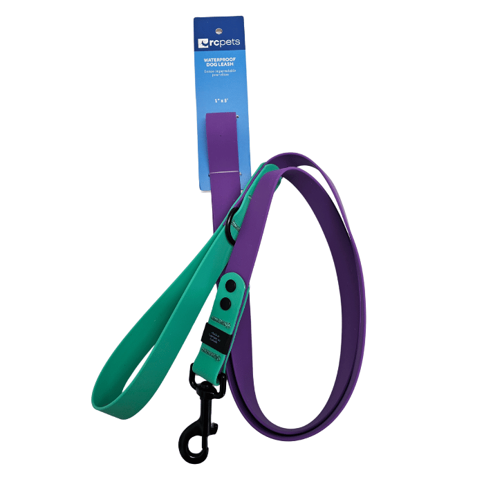 Rc Pets Laisse Laisse imperméable pour chiens Rc Mauve/Perruche Laisse imperméable pour chiens Rc Mauve/Perruche