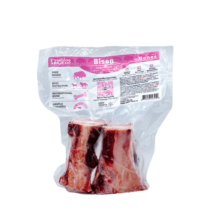 red dog blue kat congele Fémurs de bison - RED DOG BLUE KAT - en magasin seulement