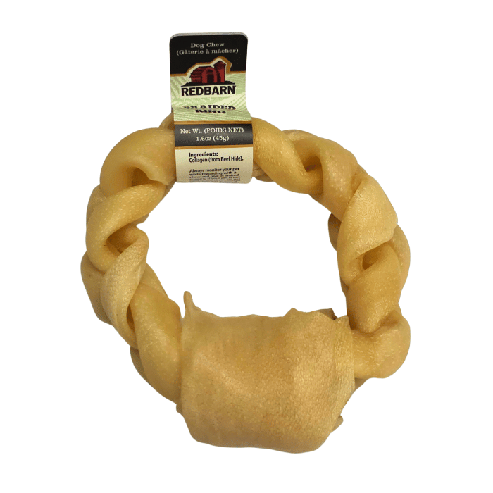 Redbarn Gâteries Anneau De Collagène tressé