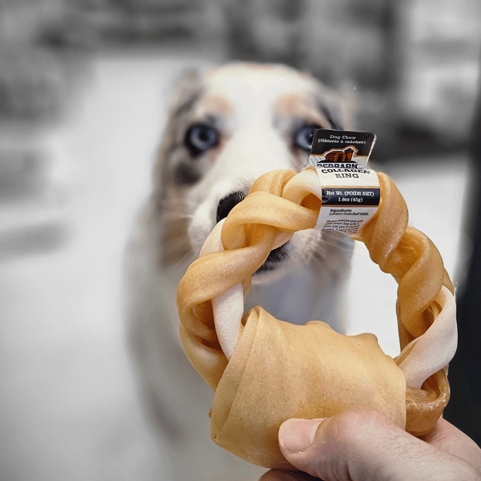 Redbarn Gâteries Anneau De Collagène tressé