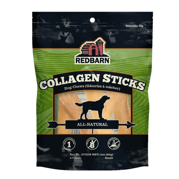 Redbarn Gâteries Bâtonnet De Collagène 6" Sac De 5 Unités