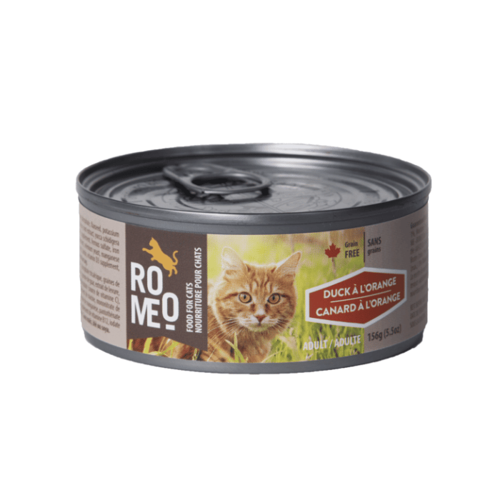 Romeo Nourriture humide Roméo Canard à l’orange 3 oz