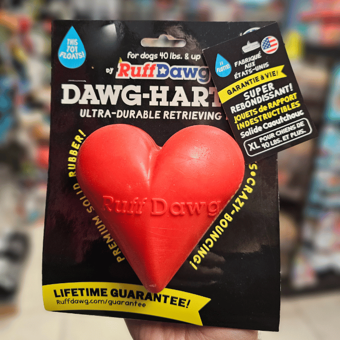 Ruff Dawg jouets pour chien Jouet pour chiens indestructible coeur RuffDawg