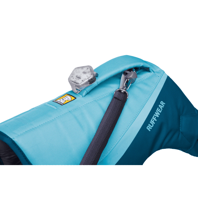 Ruffwear Float Coat life jacket - Deep Blue - handle close-up