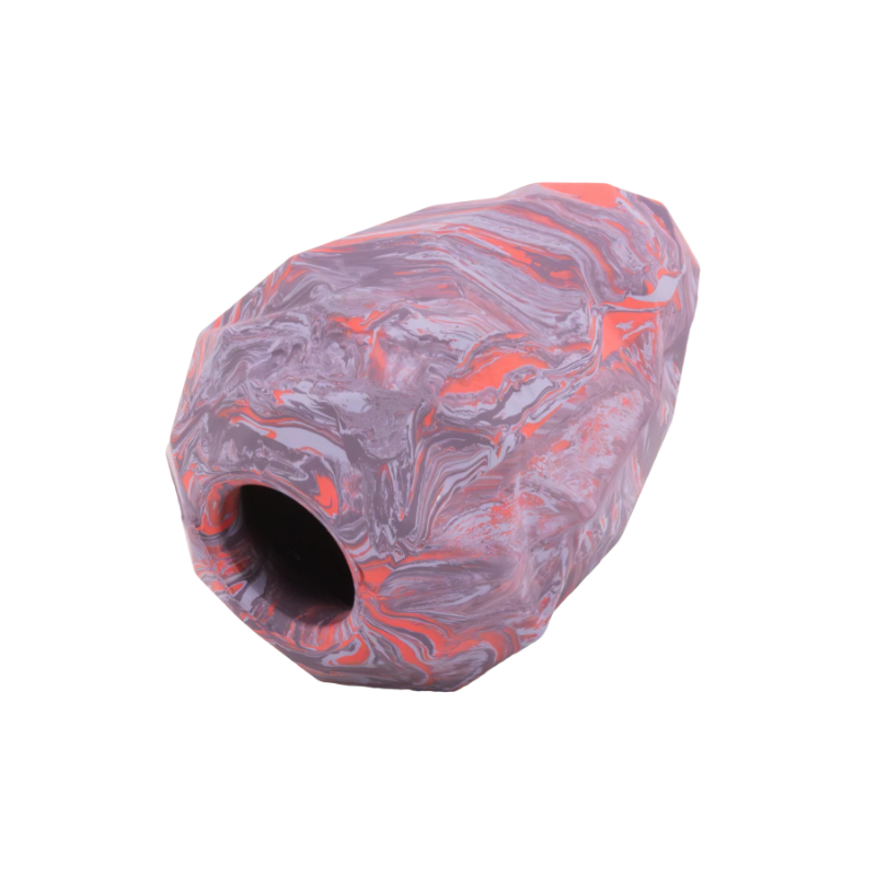 Ruffwear Gnawt-a-Cone toy - Purple Orchid - bottom view