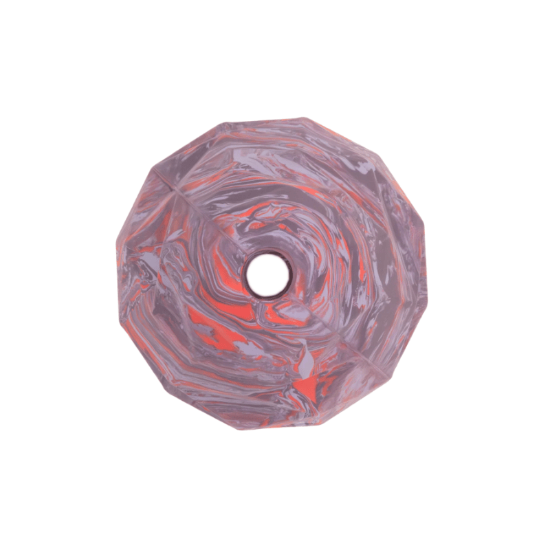 Ruffwear Gnawt-a-Cone toy - Purple Orchid - top view