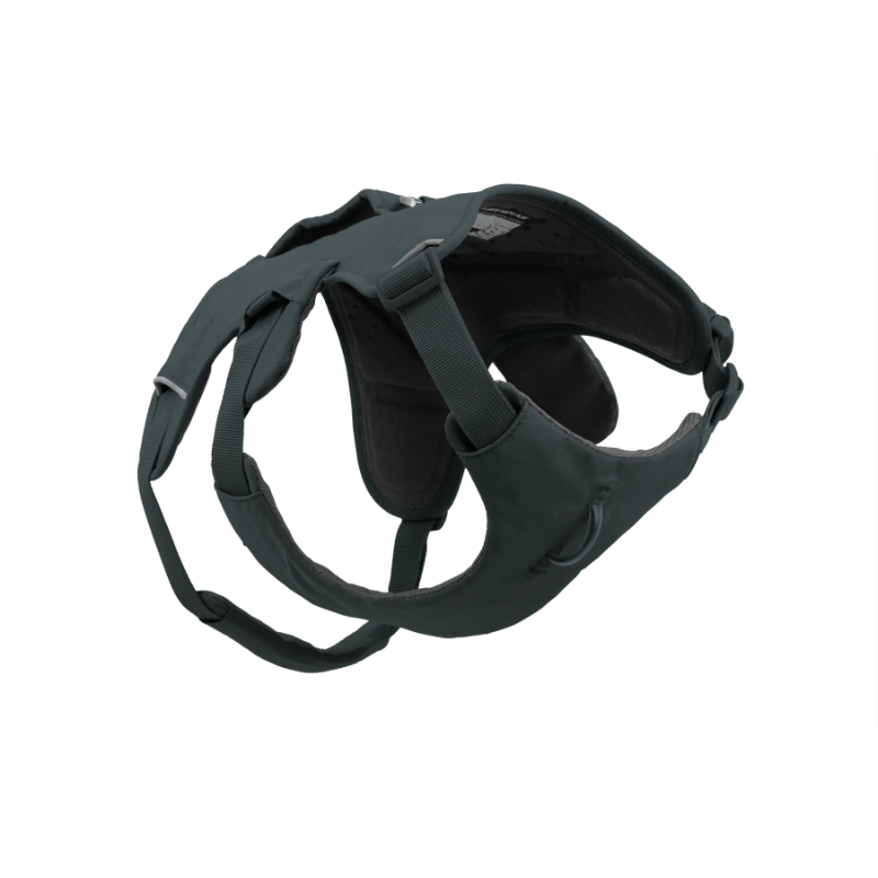 Ruffwear Web Master Harness - Basalt Gray - front attachment