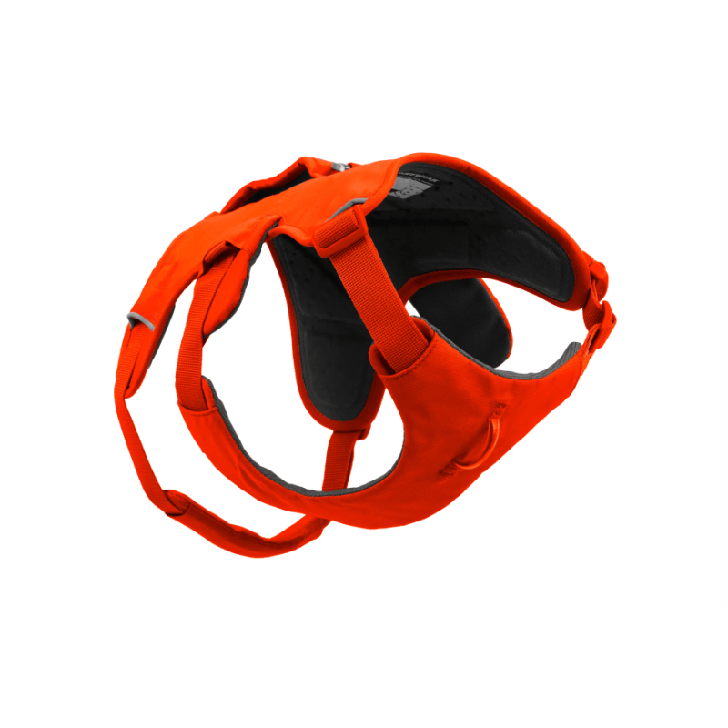 Ruffwear Web Master Harness - Blaze Orange - front attachment