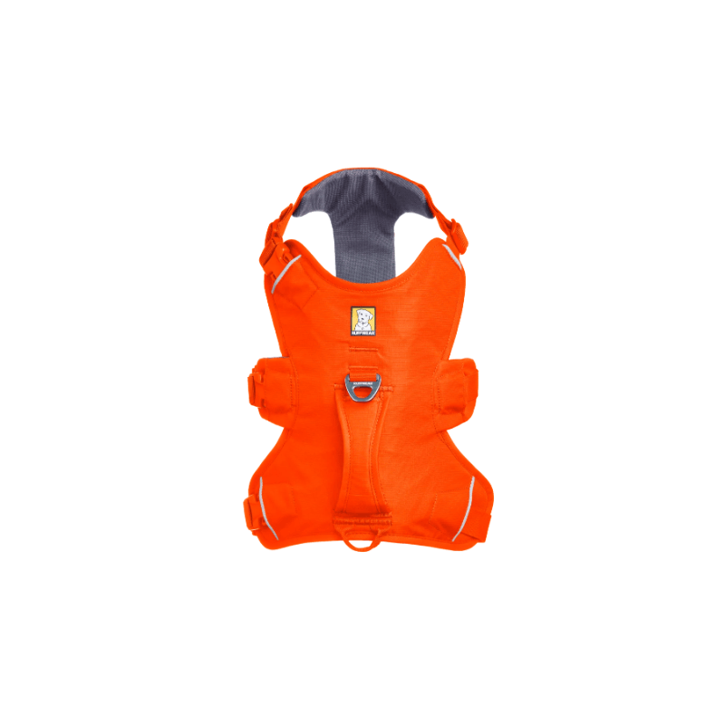 Ruffwear Web Master Harness - Blaze Orange - top view
