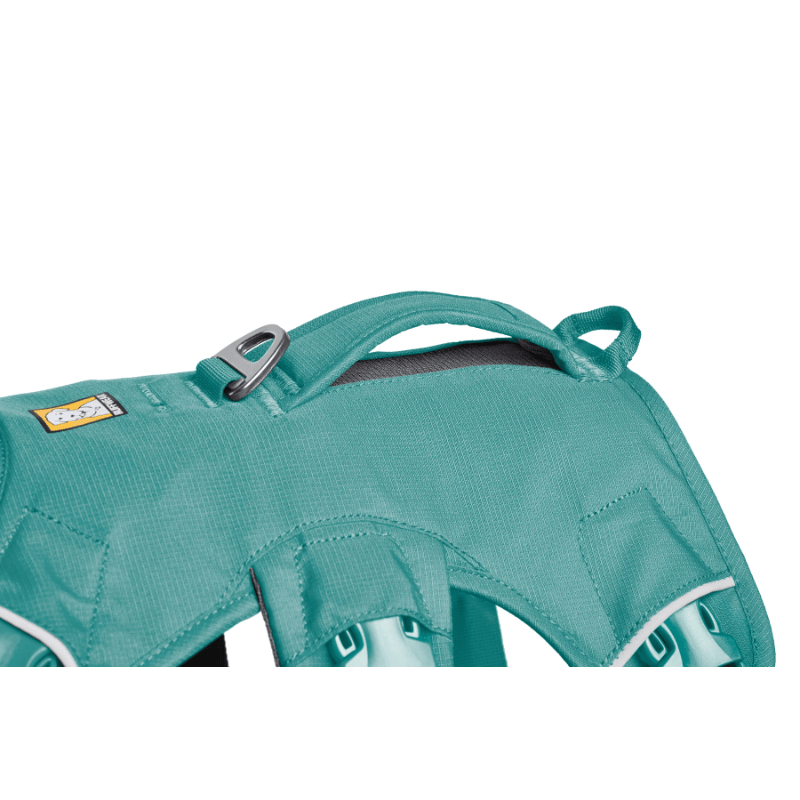 Ruffwear Web Master Harness - River Rock Green - close-up of handle